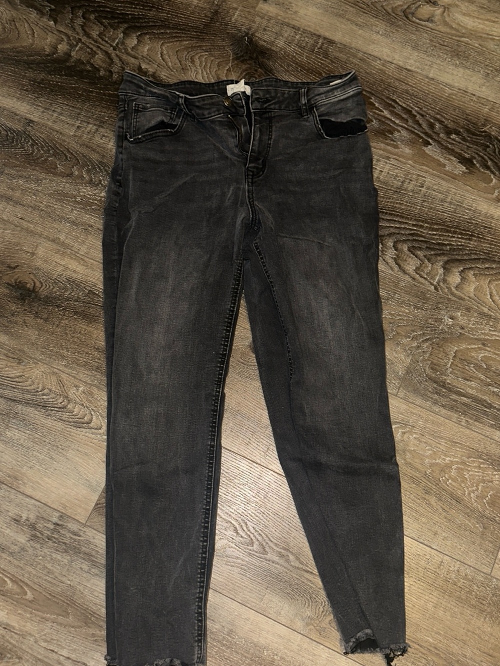 Maurices Charcoal Black Skinny Jeans